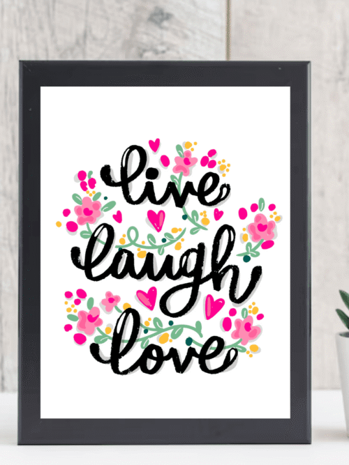 Live Laugh Love Wall Art