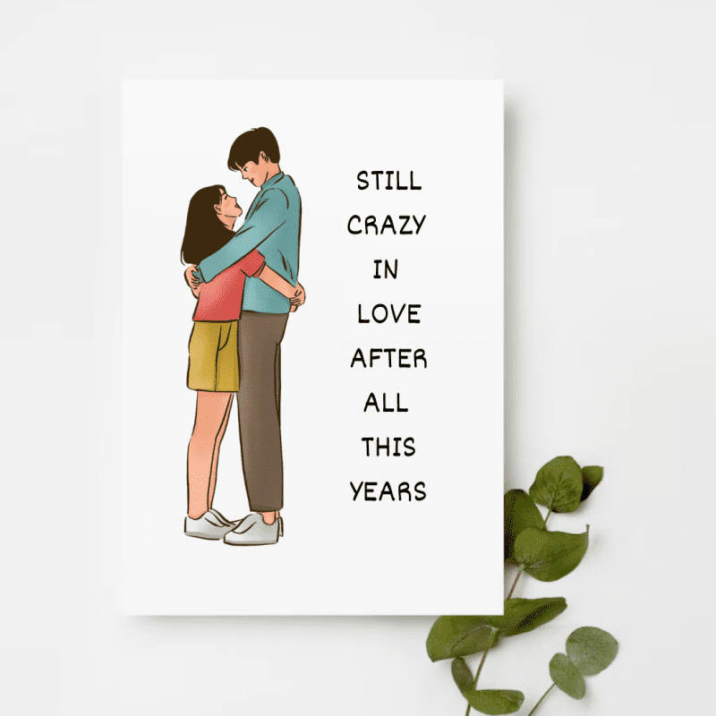 Printable Anniversary Card
