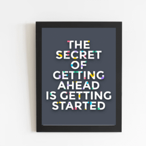 Quote wall art