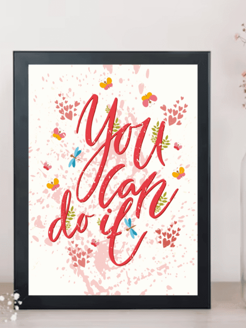 You Can Do It Wall Art