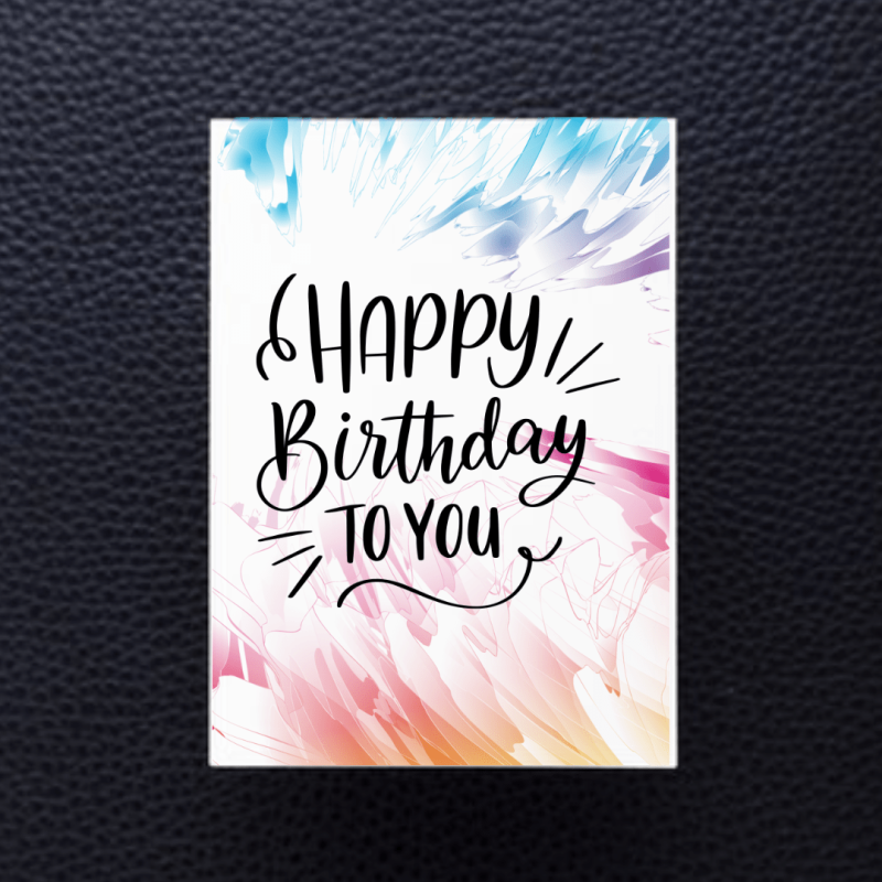 Happy Birthday To You