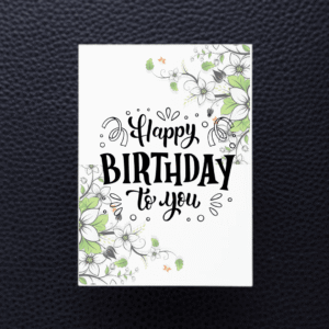 printed birthday card kenya