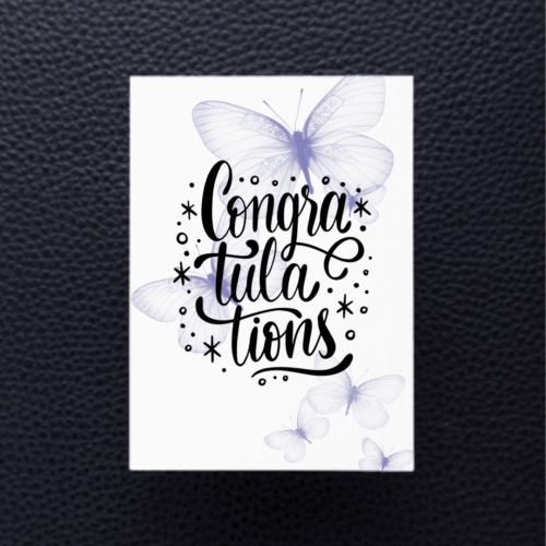 Printable Congratulations Card