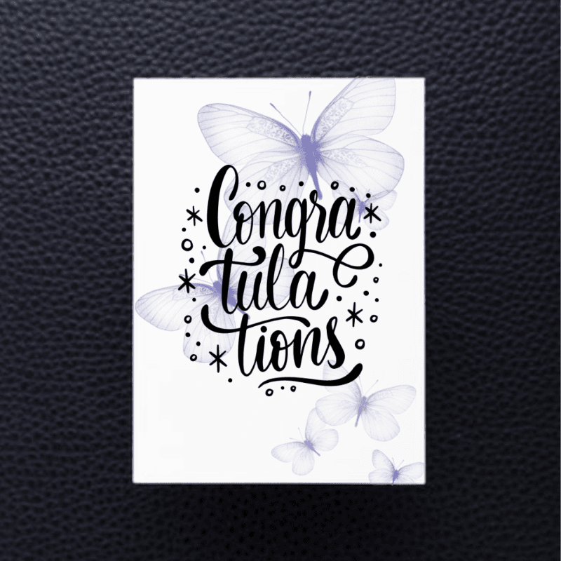 Printable Congratulations Card