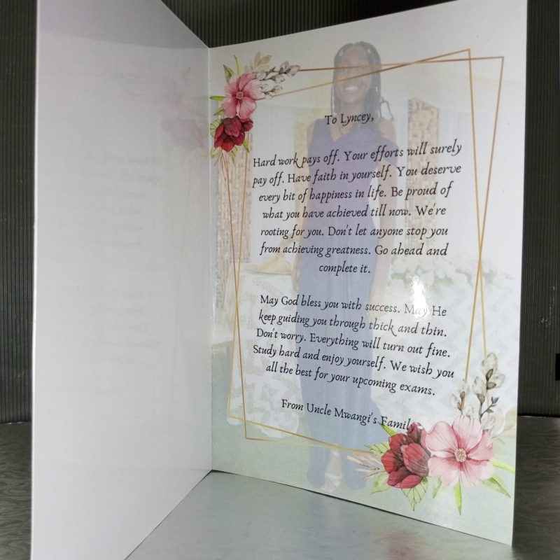 Personalised Success Card with Photo