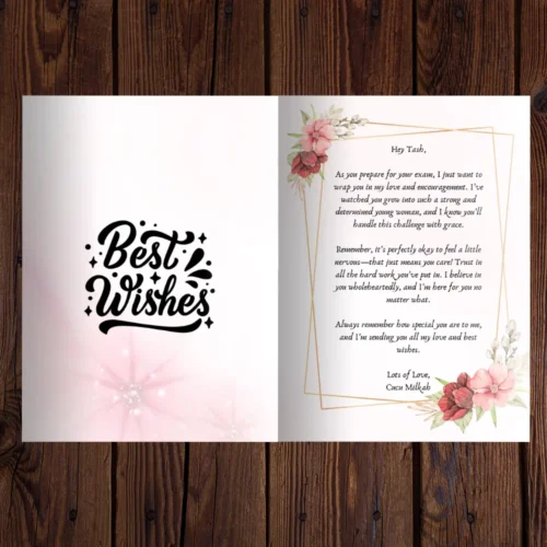 Customized Success Cards with Photo