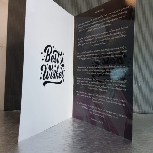 Customized Themed Success Cards