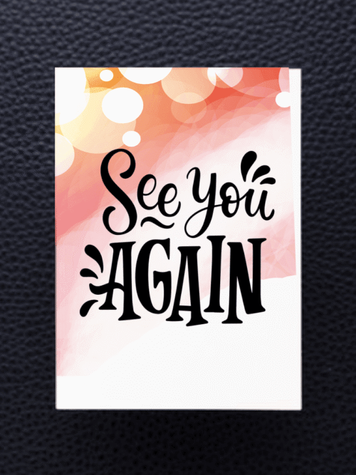 Farewell Gift Card