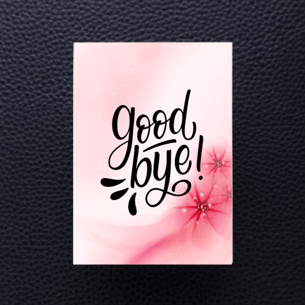 farewell card to coworker