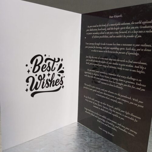 Personalised Themed Success Card with photo