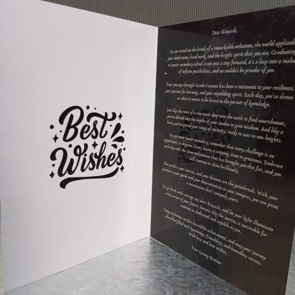 Personalised Themed Success Card with photo