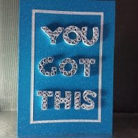 A4 Success Card for Examination