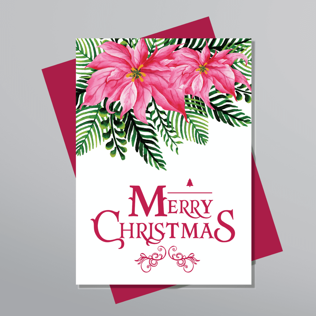 A5 Merry Christmas Card in Kenya