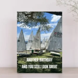 Yacht-Inspired Birthday Card for Boss