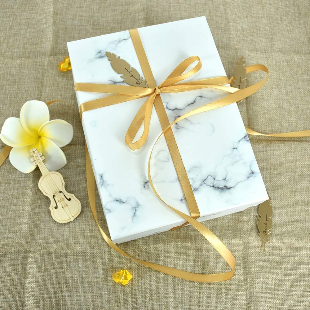 Gold Satin Ribbon for Gift Wrapping