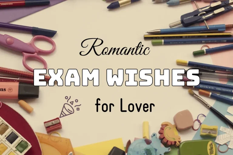 Romantic Exam Wishes for Lovers