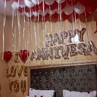 Anniversary Room Setup Surprise Decorations