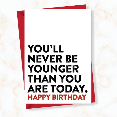 Plain Birthday Card