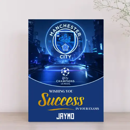 Manchester City Customized Success Card