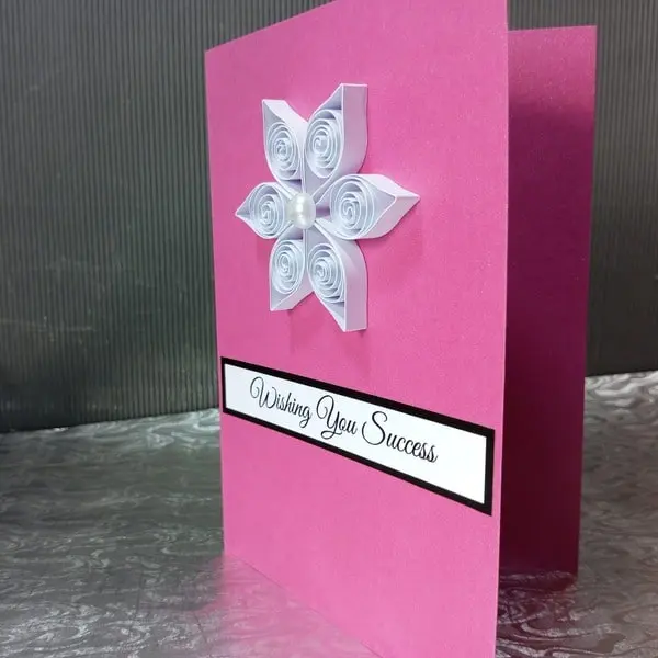 Success greeting card