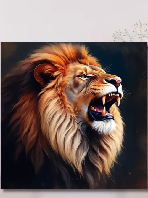 Majestic Lion Wall Art