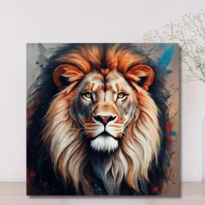 Majestic Lion Canvas Print