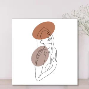 Minimalist Line Art Canvas Print