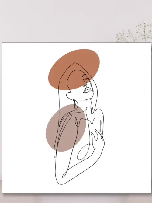Minimalist Line Art Canvas Print