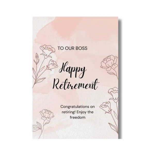 Farewell Gifts & Retirement Cards for Colleagues