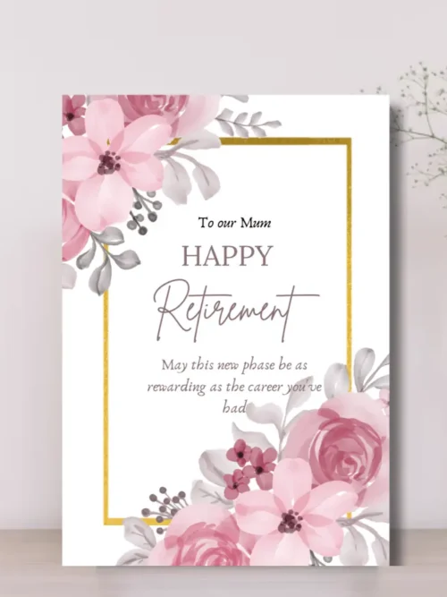 Bulk Retirement Cards