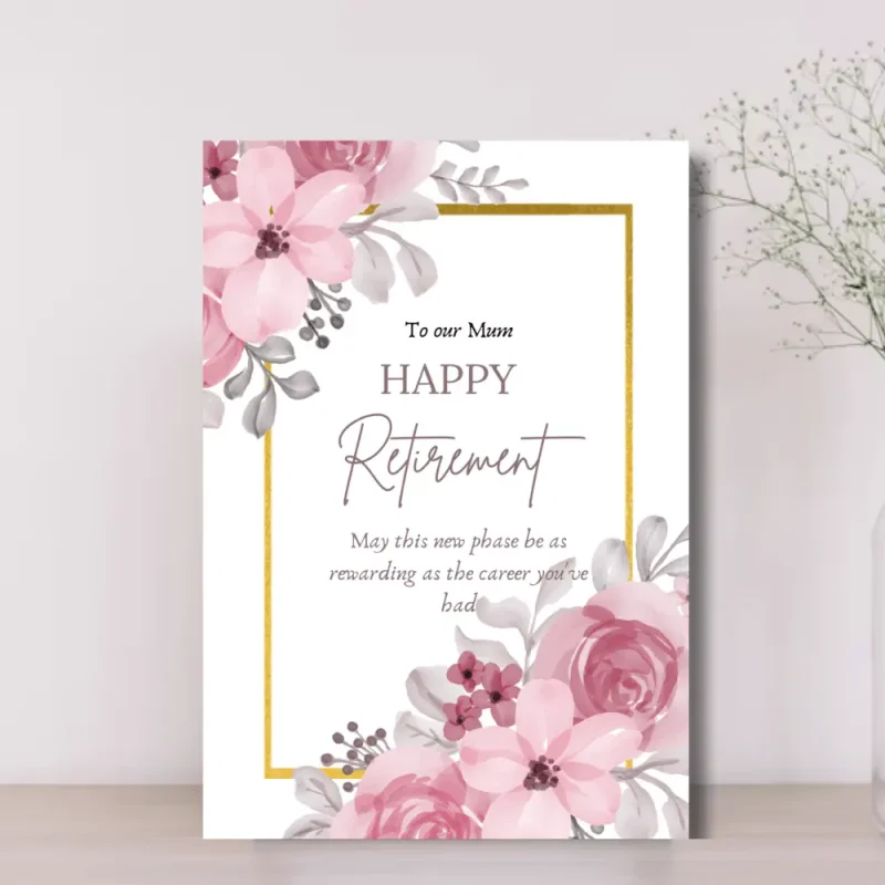 Bulk Retirement Cards