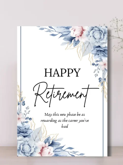 Bulk Retirement Cards