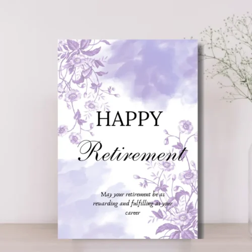 Bulk Retirement Cards