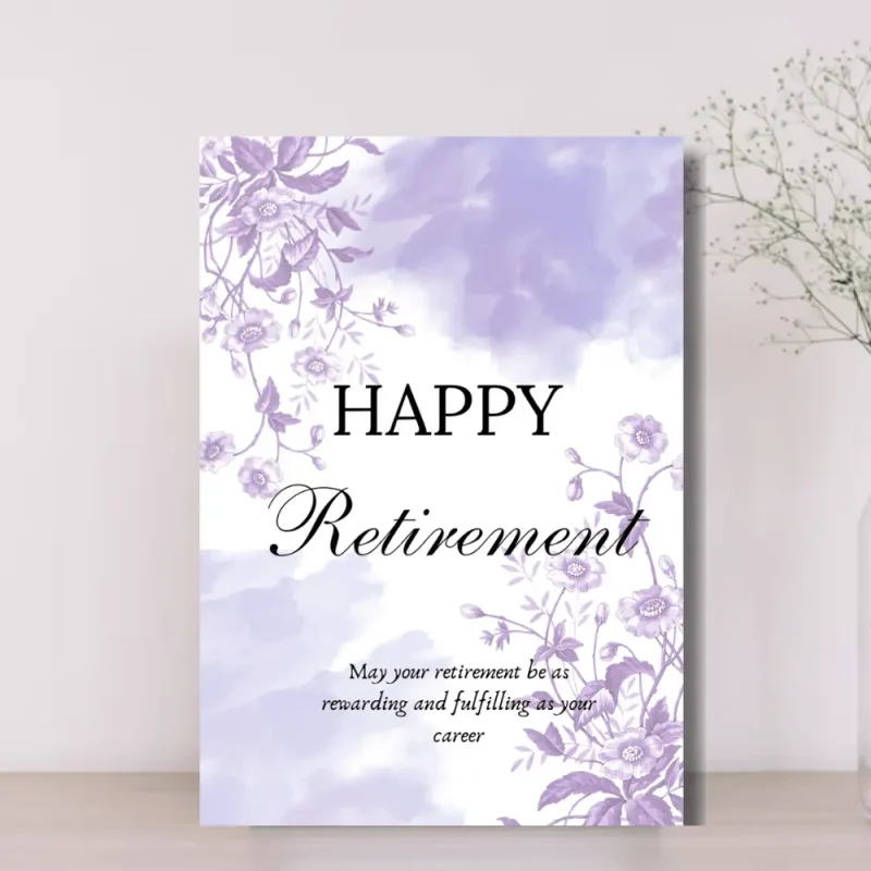 Bulk Retirement Cards