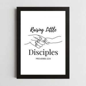 Proverbs 22:6 Wall Art Kenya – Framed Christian Parenting & Guidance