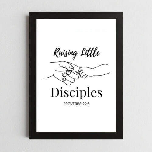 Proverbs 22:6 Wall Art Kenya – Framed Christian Parenting & Guidance