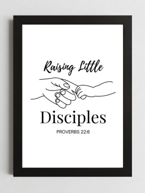 Proverbs 22:6 Wall Art Kenya – Framed Christian Parenting & Guidance