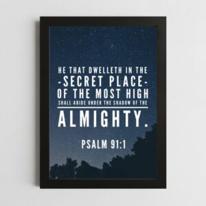 Psalms 91:1 Wall Art