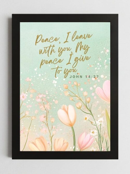 John 14:27 Inspirational Wall Art