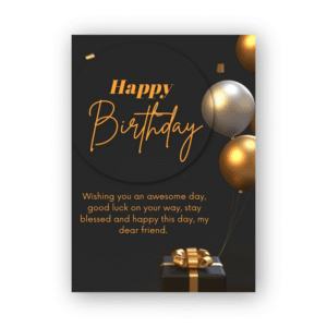 floral birthday card Nairobi