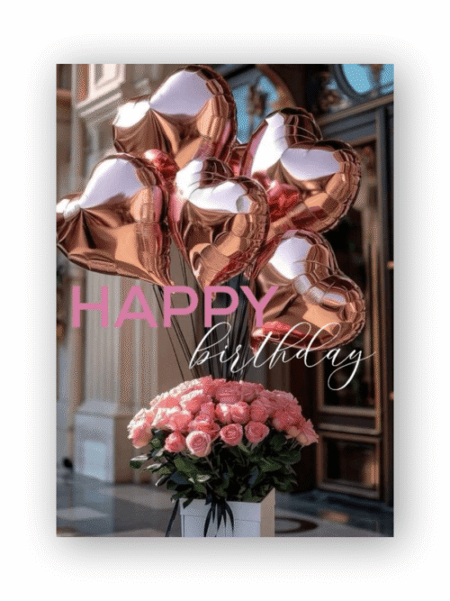 Pop-Up African Pattern Birthday Card