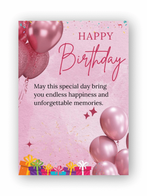 Safari Animal Birthday Card