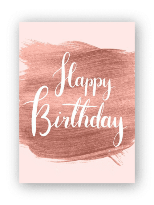 Glitter Confetti Birthday Card
