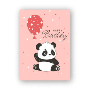 rainbow birthday card Kenya