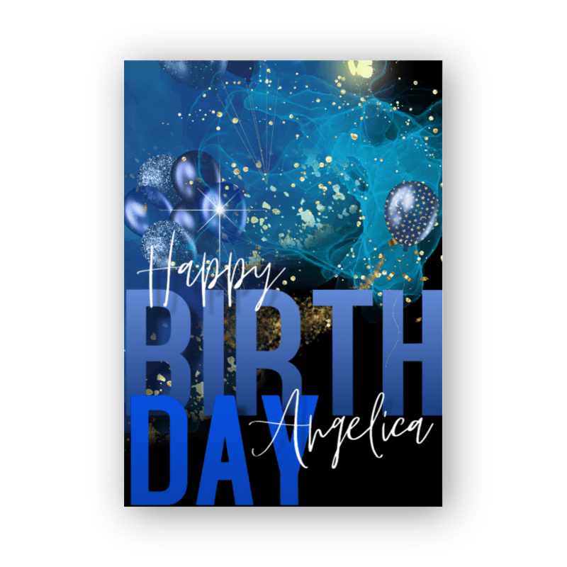 Birthday Card – Kenyan Handcraft