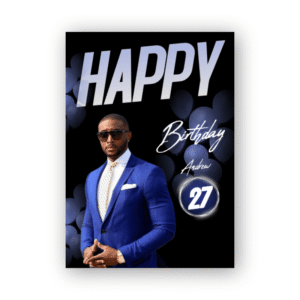 minimalist birthday card Nairobi, simple birthday cards Kenya