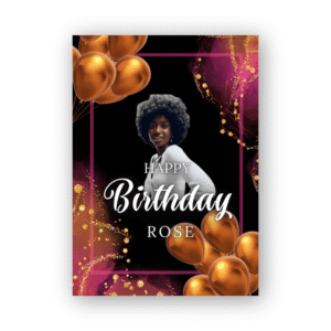 milestone birthday card Nairobi