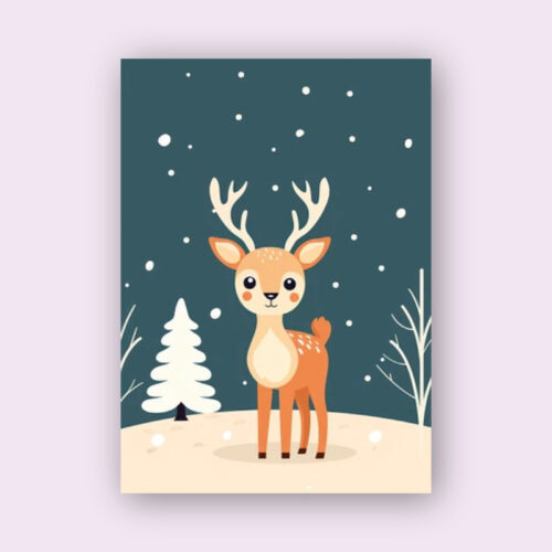 Christmas business card