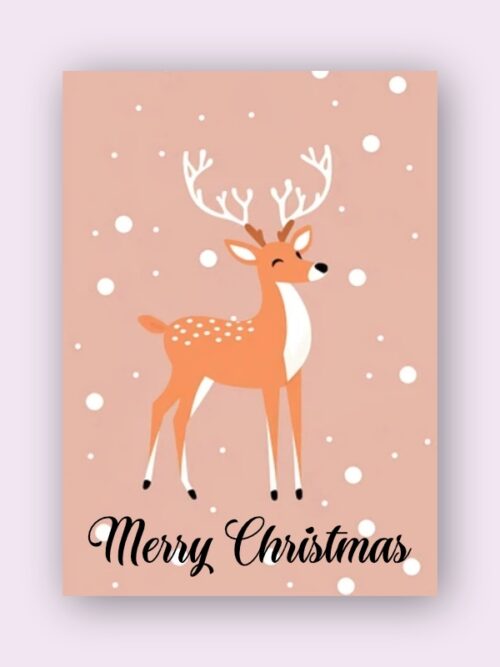 Minimalist Christmas card