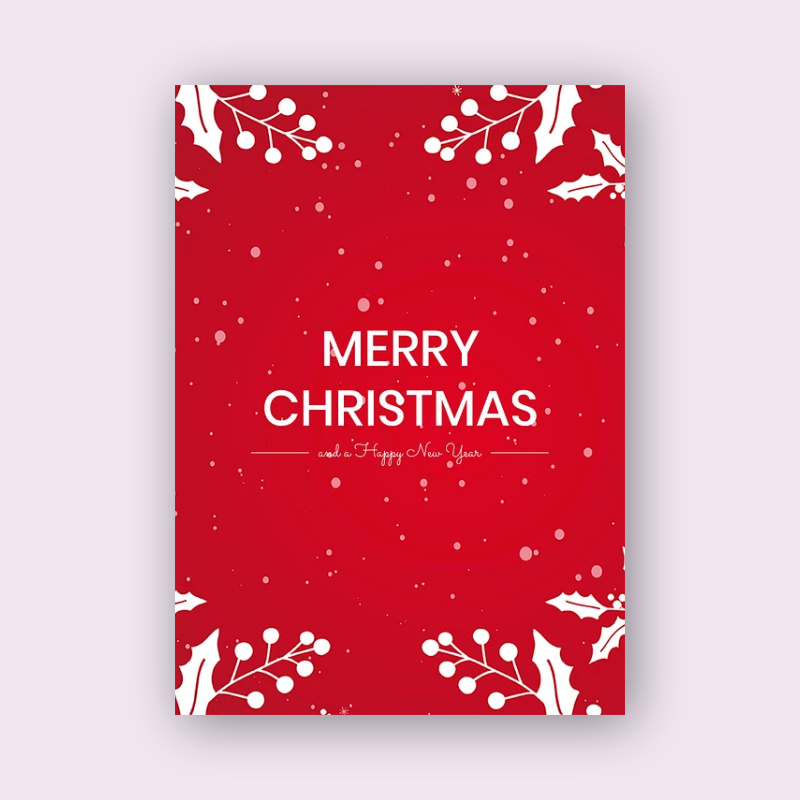 Christmas Cards_113 Elegant holiday card